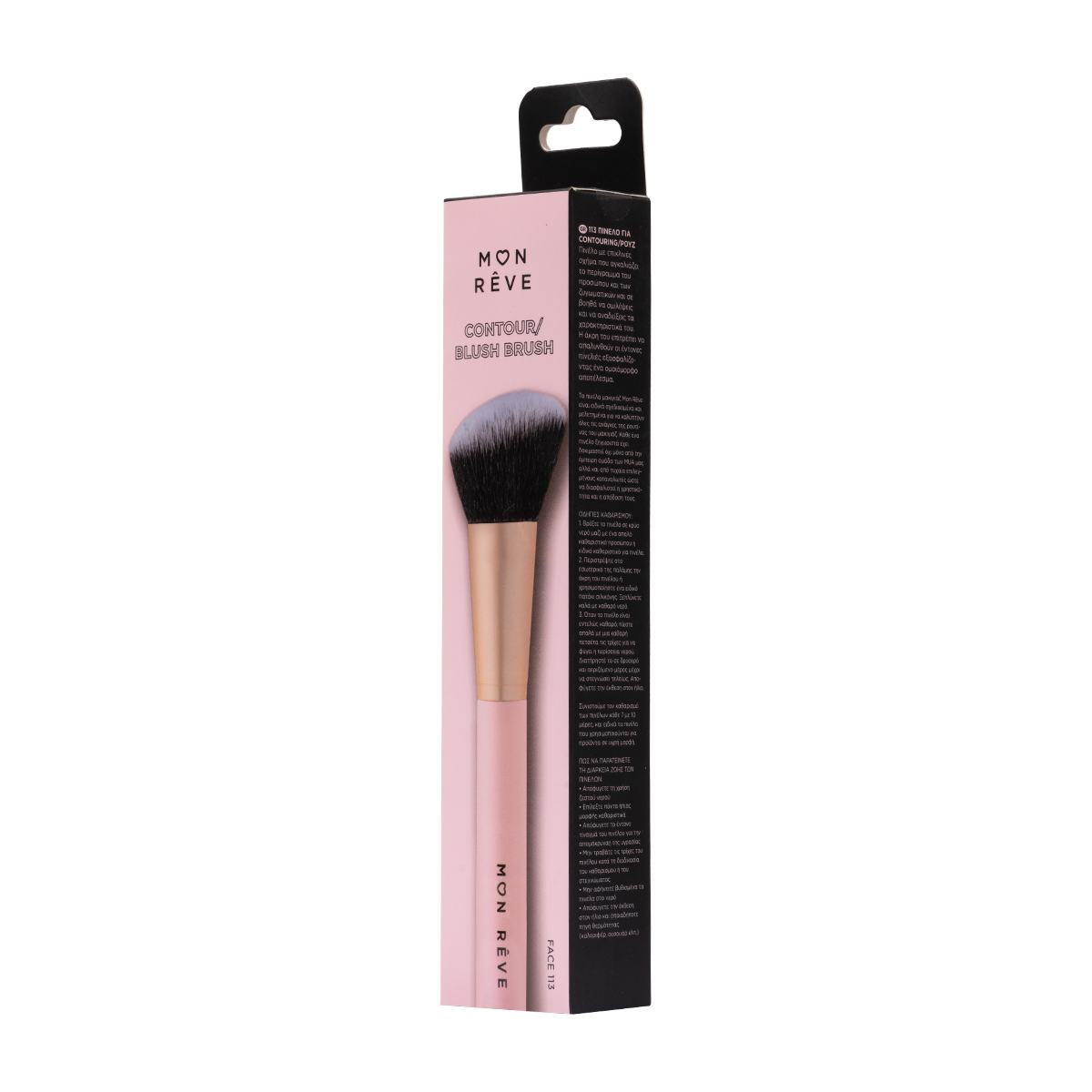 113 CONTOUR/ BLUSH  BRUSH