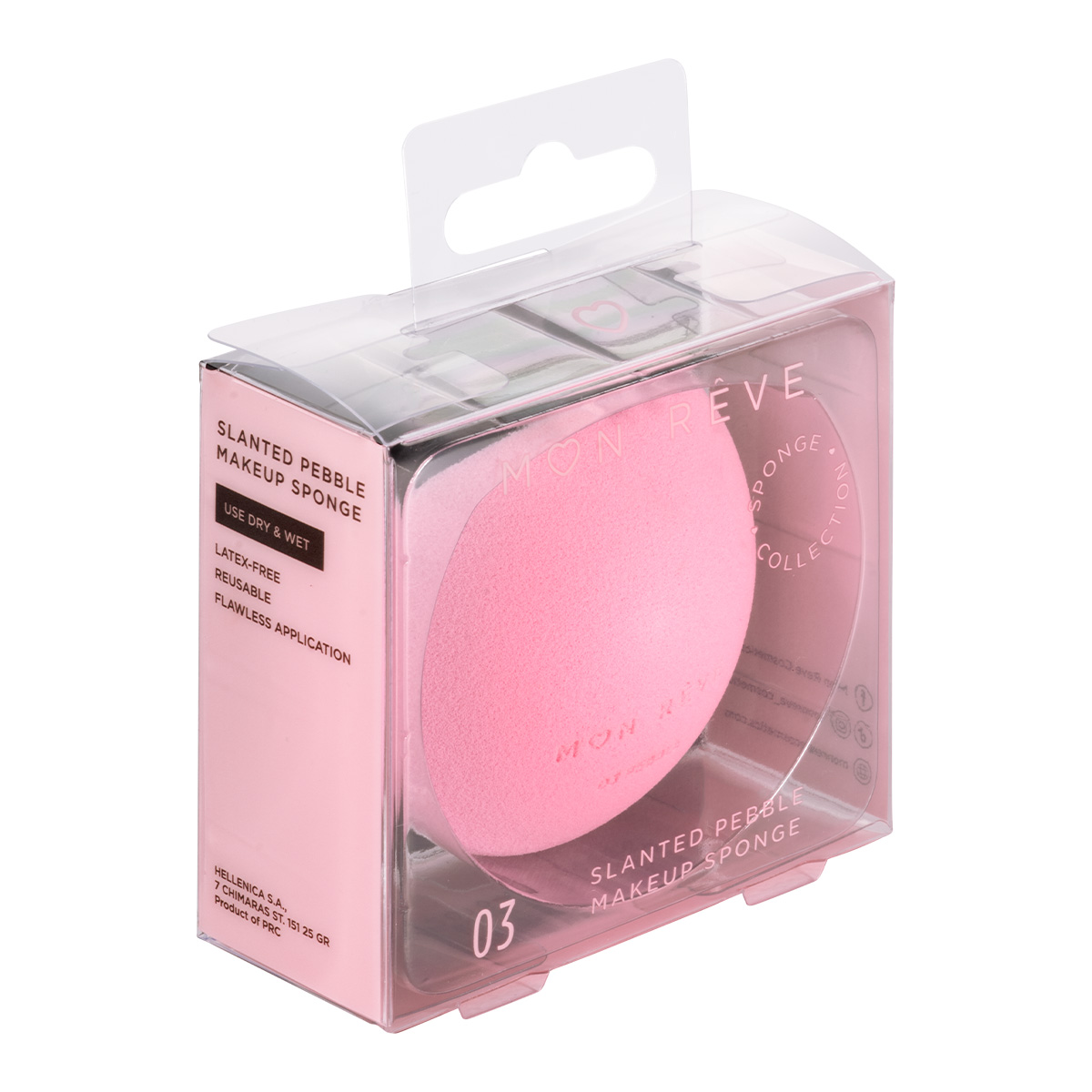 03 SLANTED PEBBLE MAKEUP SPONGE